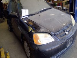 2006 HONDA CIVIC, BLACK, LX, 1.7L, AT,  A25144